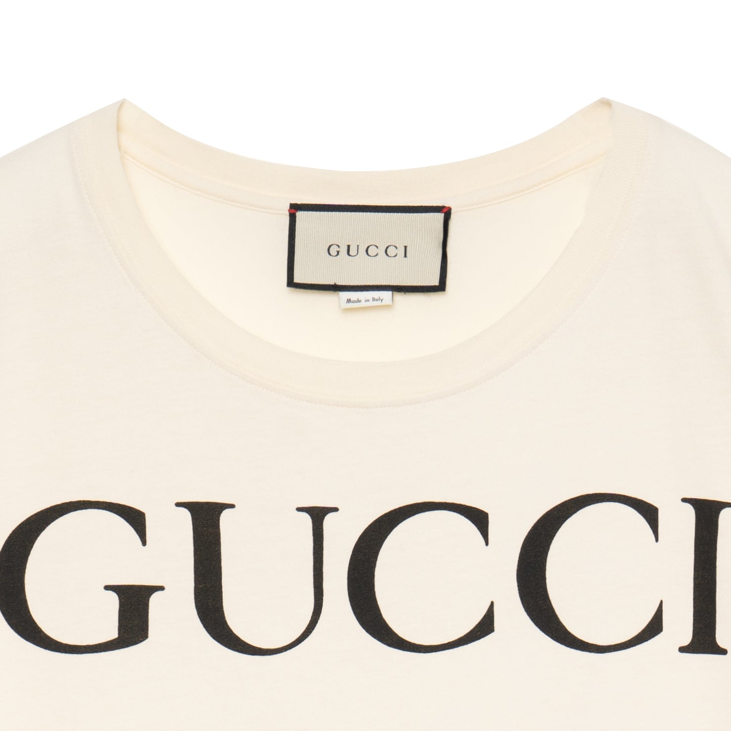 GUCCI Kaos Logo Seri Huruf, Unisex, COD '"    '"  G-09