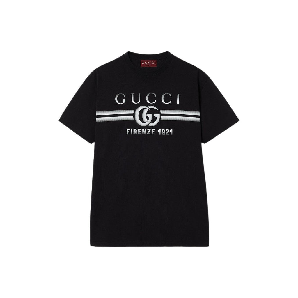 GUCCI Kaos Logo Seri Huruf, Unisex, COD '"    '"  G-31
