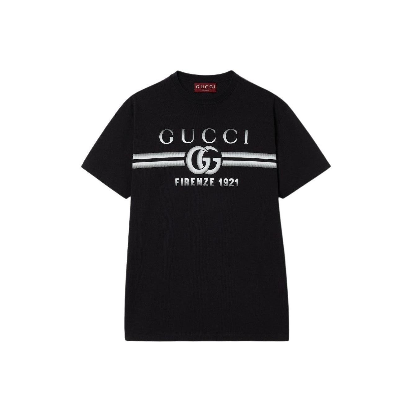 GUCCI Kaos Logo Seri Huruf, Unisex, COD '"    '"  G-31
