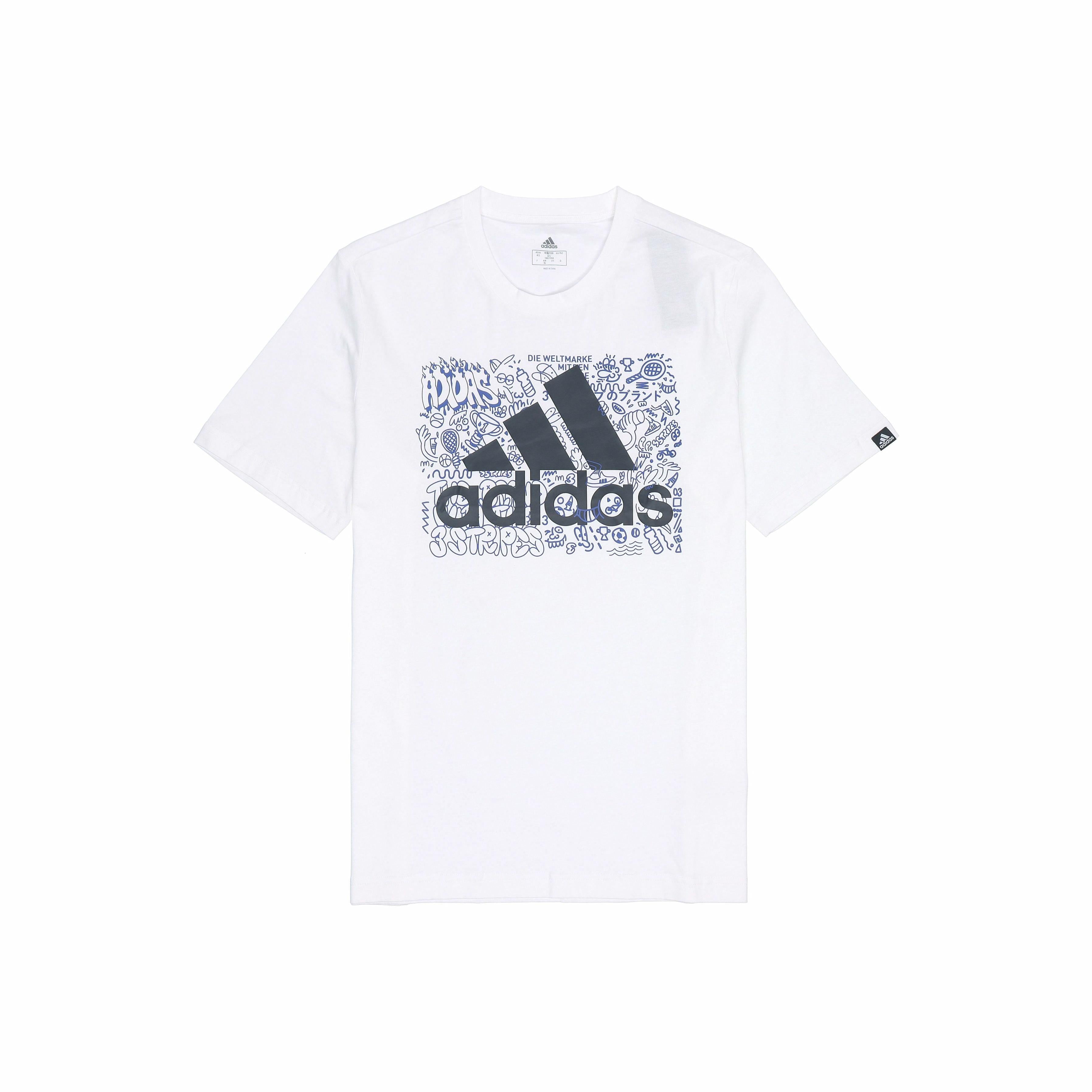 adidas Kaos Logo Seri Huruf, Unisex, COD '" AD-47