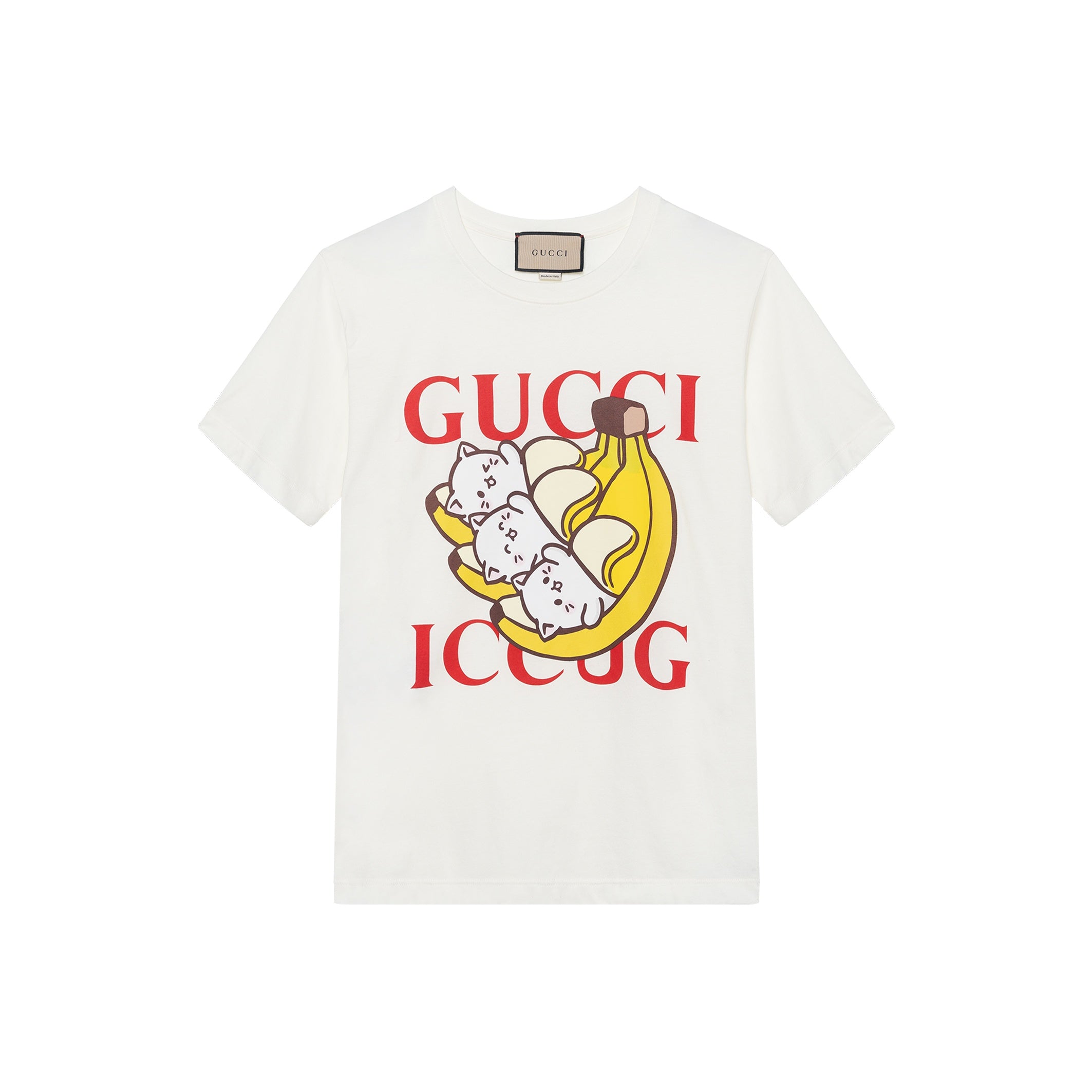 GUCCI Kaos Logo Seri Huruf, Unisex, COD '"    '"  G-63
