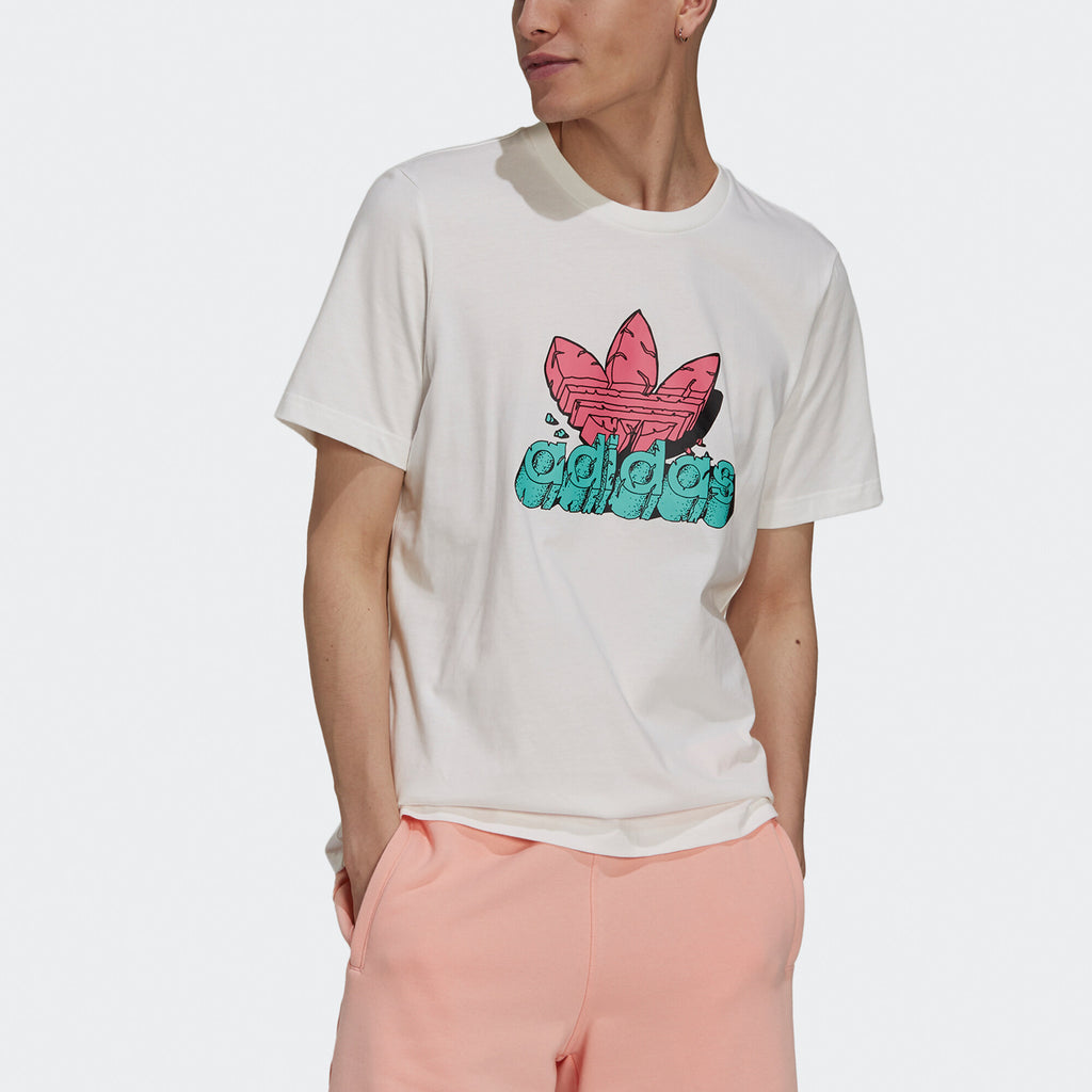 adidas Kaos Logo Seri Huruf, Unisex, COD '" AD-34