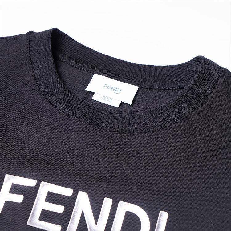 Kaos Pendek FENDI dengan Motif Gambar/Cetak, Cocok untuk Pria dan WanitaF-24