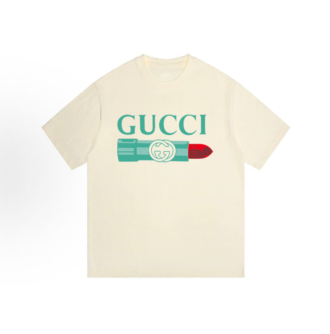 GUCCI Kaos Logo Seri Huruf, Unisex, COD '"    '"  G-01