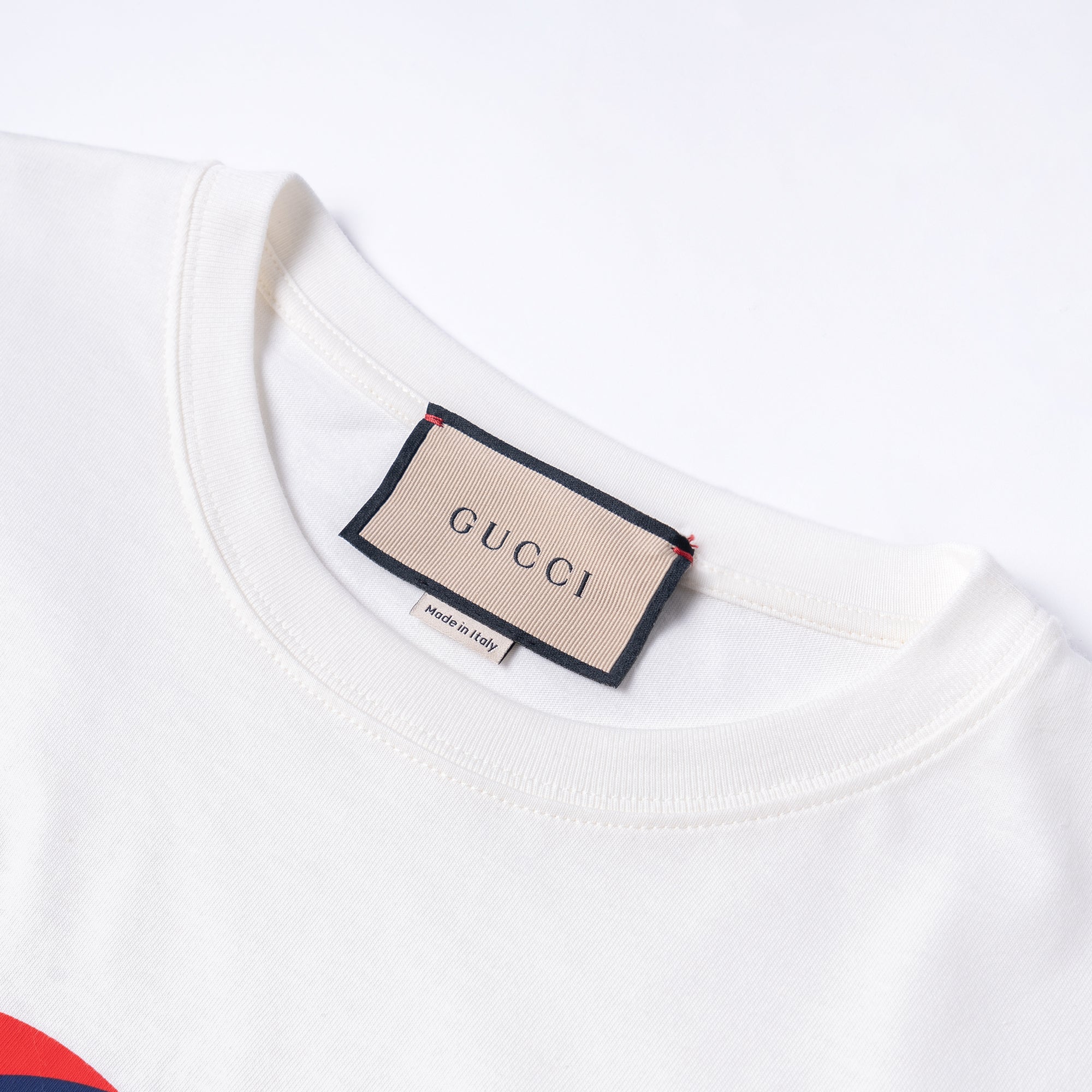 GUCCI Kaos Logo Seri Huruf, Unisex, COD '"    '"  G-41