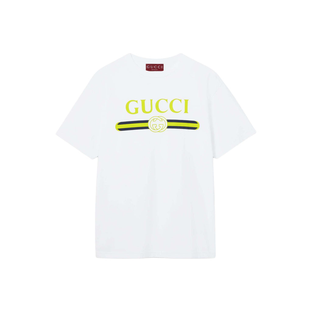 GUCCI Kaos Logo Seri Huruf, Unisex, COD '"    '"  G-51