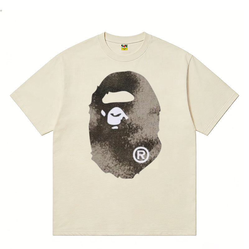 A BATHING APE Kaos Logo Seri Huruf, Unisex '"COD '"  AP-208