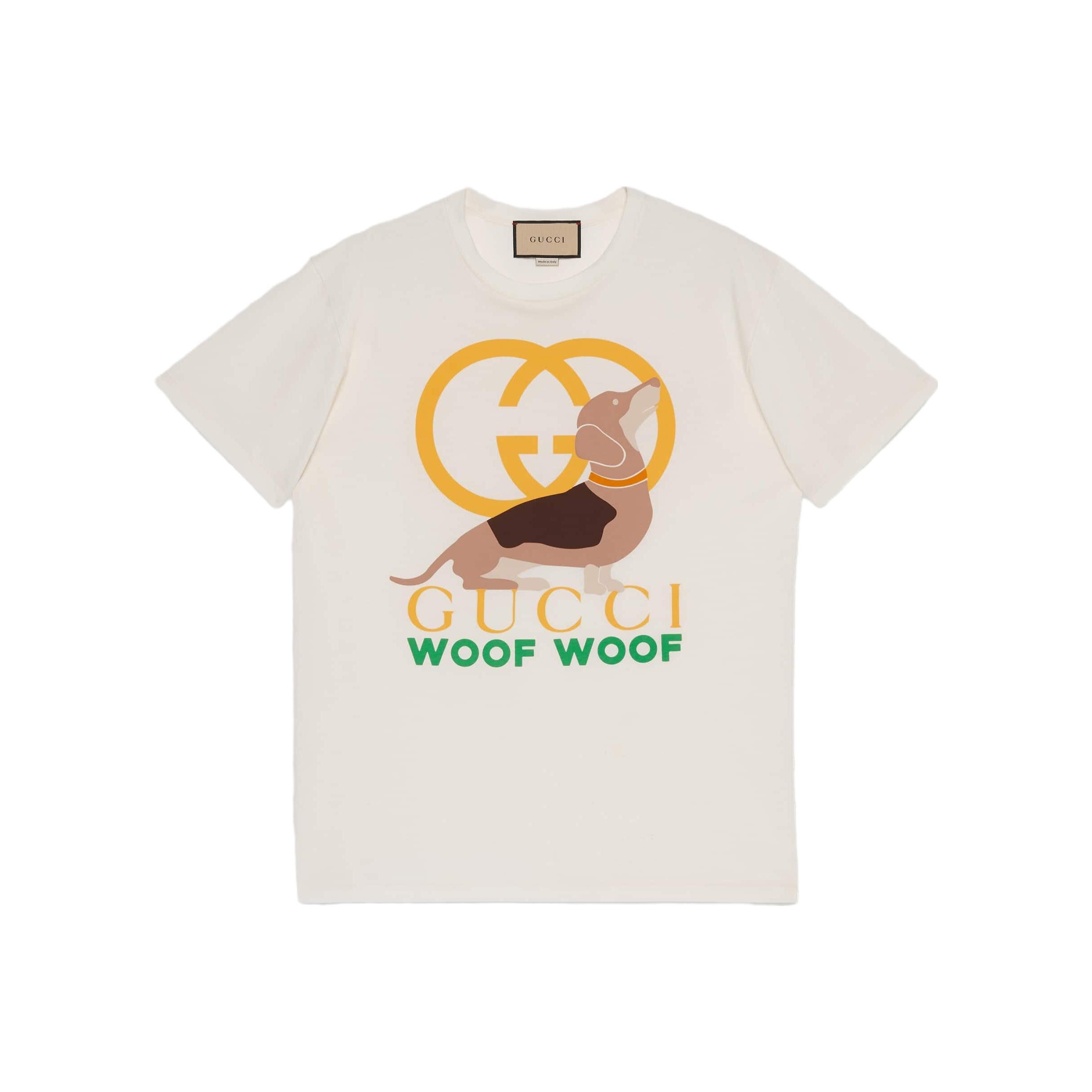 GUCCI Kaos Logo Seri Huruf, Unisex, COD '"    '"  G-64