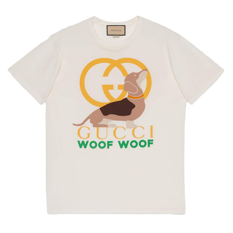 GUCCI Kaos Logo Seri Huruf, Unisex, COD '"    '"  G-64