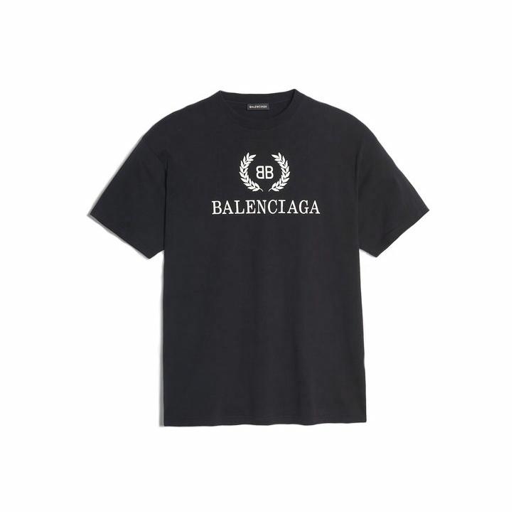 Kaos Pendek Balenciaga dengan Motif Gambar/Cetak, Cocok untuk Pria dan Wanita -BL-16