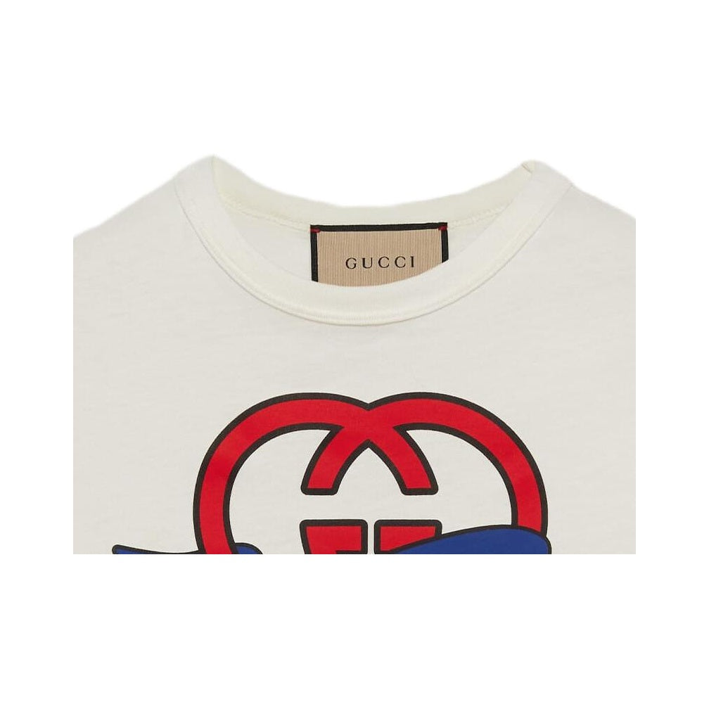 GUCCI Kaos Logo Seri Huruf, Unisex, COD '"    '"  G-24