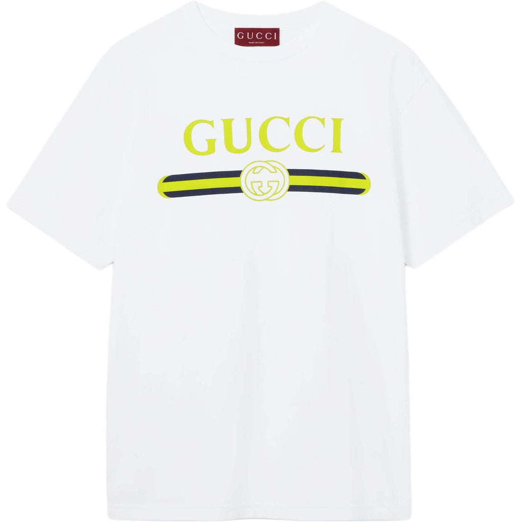 GUCCI Kaos Logo Seri Huruf, Unisex, COD '"    '"  G-51