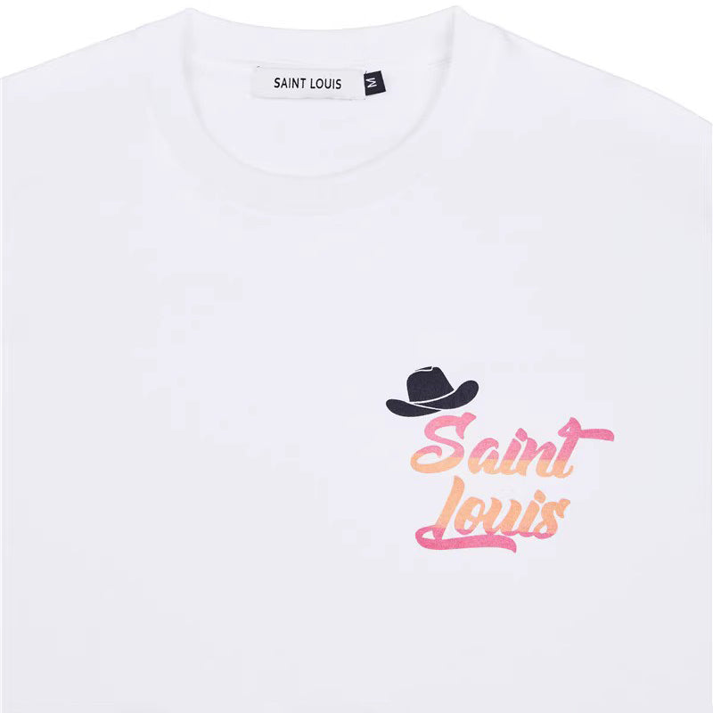 LV Kaos Logo Seri Huruf, Unisex, COD '-L-23