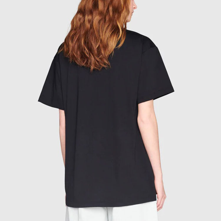 GUCCI Kaos Logo Seri Huruf, Unisex, COD '"   G-78