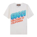GUCCI Kaos Logo Seri Huruf, Unisex, COD '"    '"  G-39