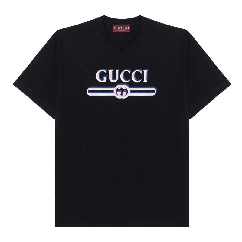 GUCCI Kaos Logo Seri Huruf, Unisex, COD '"    '"  G-25