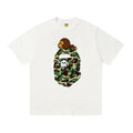 A BATHING APE Kaos Logo Seri Huruf, Unisex '"COD '"  AP-206