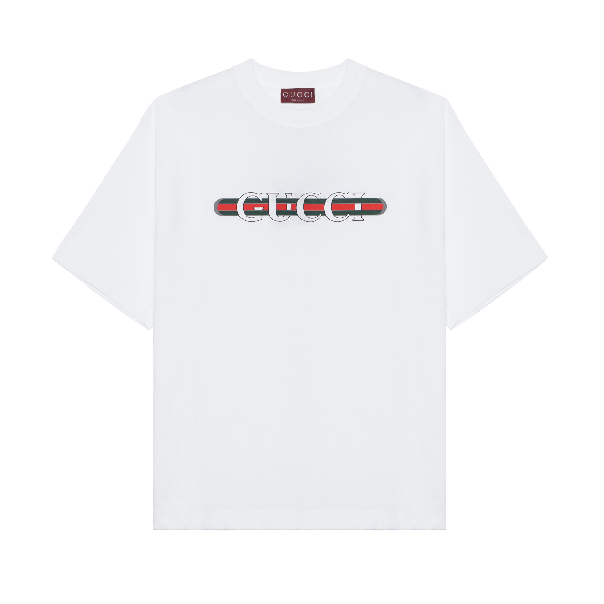 GUCCI Kaos Logo Seri Huruf, Unisex, COD '"    '"  G-22