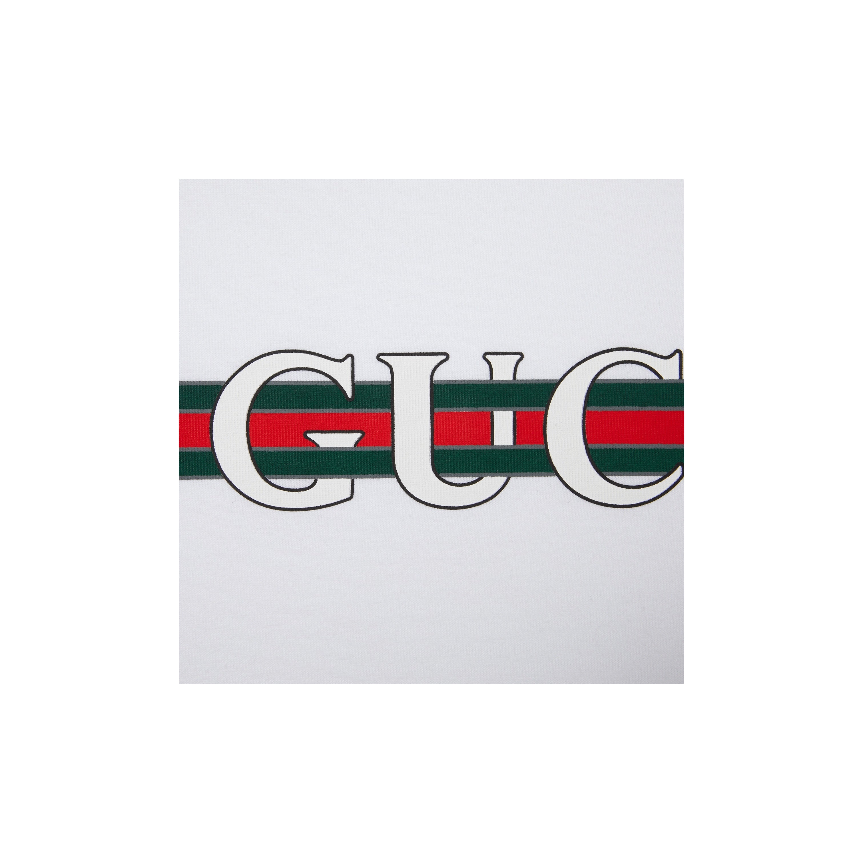 GUCCI Kaos Logo Seri Huruf, Unisex, COD '"    '"  G-22